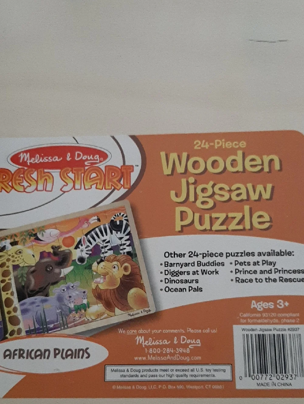 Melissa & Doug 24 piece